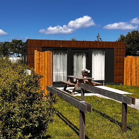 B&B Prive Tiny House Bij Zee สเตลเลนดัม ภายนอก รูปภาพ
