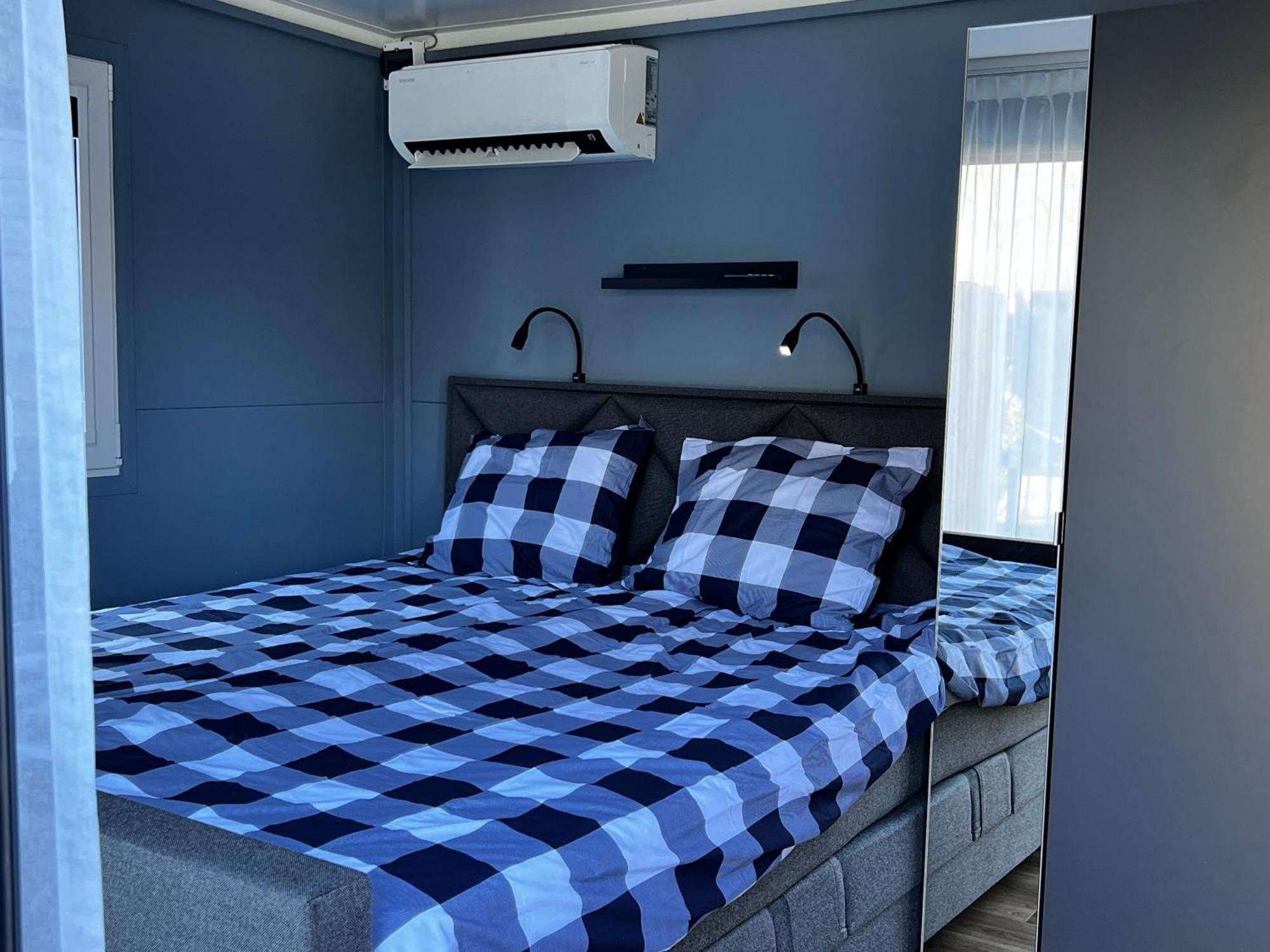 B&B Prive Tiny House Bij Zee สเตลเลนดัม ภายนอก รูปภาพ