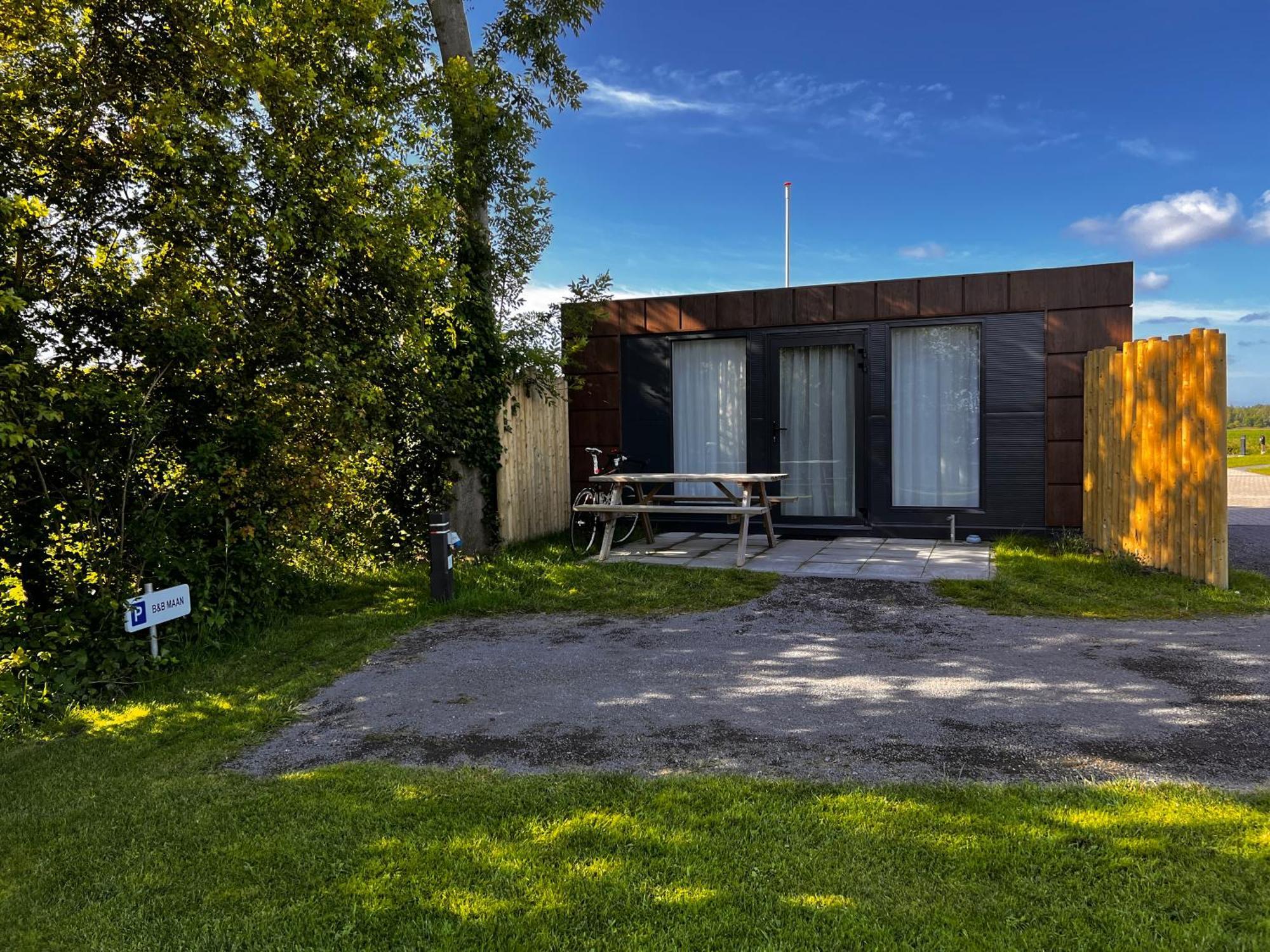B&B Prive Tiny House Bij Zee สเตลเลนดัม ภายนอก รูปภาพ